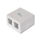 Modul nazidne utičnice prazne 2xRJ45 AT-AG-302A-WH - EP2890406