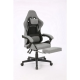 Gaming stolica ePlayGame HC-4095 BDG platno/tamno sivo crna - EP3109002