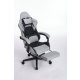 Gaming stolica ePlayGame HC-4095 BG platno/sivo crna - EP3108852