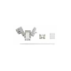 Modul RJ-45 kat. 6A STP (SFA) HSEMRJ6GWA Schrack - EP2941073