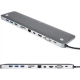 Adapter Tip C 11/1 4K HDMI/VGA/USBx3/AUX/SD/TF/USB-C/PD/Lan KT-1101G Kettz - EP2986497
