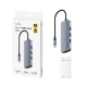 Adapter-konverter Cudy UH606 USB Tip C 3xUSB-A 3.0/RJ-45/HDMI/USB-C - EP3133275
