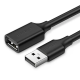 USB produžni kabl 2.0 USB A-USB A M/Ž 1.5m Ugreen US103 crni - EP2939750