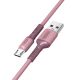 MOXOM USB data kabl MX-CB53 MICRO, roza - U1934