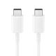 SAMSUNG USB Kabl Type C na Type C, 5A, 1m, bela - U1953