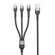 SUPERIOR USB data kabal SU-K106 3in1 Lightning/Micro/Type C 1m, crna - U2101