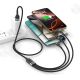 SUPERIOR USB data kabal SU-K106 3in1 Lightning/Micro/Type C 1m, crna - U2101