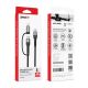 SUPERIOR USB data kabal SU-K106 2in1 Type-C na Type-C/Lightning 1m, crna - U2102