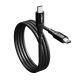 MOXOM USB data kabl MX-CB158 PD, 240W, Type-C na Type-C, crna - U2113