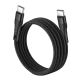 USB Data kabl Magnetic TD-CA92 Type C na Type C, 60W, crna - U2116