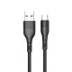 USB Data kabl Magnetic TD-CA94 USB A na Type C, 66W, crna - U2119