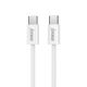 SUPERIOR USB data kabal SU-K1025 Type C na Type C 60W, 1m, bela - U2155