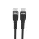 USB data kabal Moxom MX-CB186 silicone Type C na Type C 100W 1m crni - EP3168799