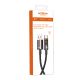 MOXOM USB data kabl LX-CB842 100W Type-C, 1.2m, crna - U2204