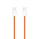 Kabl za iPhone 17/AIR/17 Pro/17 Pro Max Type C na Type C 60W 1m, narandžasta - U2212