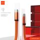 USB data kabal MOXOM MX-CB372 pleteni Fast 60W 3A Type-C na Type-C 1m narandzasti - EP2944379