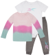 REEBOK set za bebe devojčice tri dela,sivo beli - U4278RG