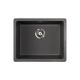 METALAC INKO Sudopera X Granitna Quadro U 50 570×470 fi sifona 90 crna - 347263