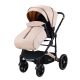 BBO Kolica za bebe Megamove, krem - U8LATTE