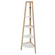 BOLZZ Ugaona polica bamboo 5 - BOLBAMB0005