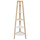 BOLZZ Ugaona polica bamboo 5 - BOLBAMB0005