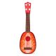 ECO TOYS Ukulele gitara za decu Jagoda, crvena - MJ030STRAWBERRY