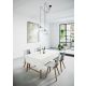 DEKOR DOM Stolnjak 140x180cm Mistral Uniline, bela - 024064