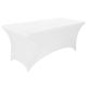 MODERNHOME Univerzalna navlaka za sto 180cm, bela - HTSP6FT WHITE