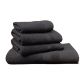 DEKOR DOM Peškir Royal 30x50cm Black - 024522