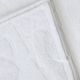 DEKOR DOM Frotir prekrivač Stone 145x200cm white - 024539