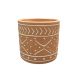 DEKOR DOM Saksija AZTECO AK086-135 14x14x13 - N03 - 023691