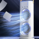 Dvostruki ventilator sa prskalicama / vodenom maglom - SOP090