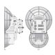 UBIQUITI airFiber 24GHz tačka u tačku - UQ005