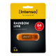 USB Flash drive INTENSO 64GB Hi-Speed USB 2.0 Rainbow Line Rainbow narandzasti - OPT15924