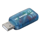 USB 2.0 zvučna karta 5.1 JWD-Sound4 plava - 613125