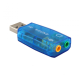 USB 2.0 zvučna karta 5.1 JWD-Sound4 plava - 77953