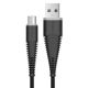 DEVIA Kabl USB data Flexible Fish Micro, crna, 1.5m - 251-1-1