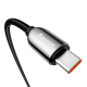 Kabel Baseus Fast Charging Type-C na Type-C 100W crni 1m - CATSK-B01