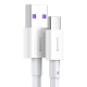 Kabel Baseus Superior Series Fast Charging na Type-C USB 66W beli 1m - CATYS-02