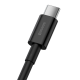 Kabel Baseus Superior Series Fast Charging na Type-C USB 66W crni 1m - CATYS-01