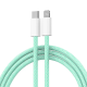 Kabel Braided PD Type-C na Lightning 20W zeleni - 602540