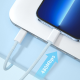 Kabel Braided iPhone PD Type-C na Type-C 20W plavi 1m - 605966