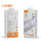 Kabel LDNIO LC131-I 30W Type-C na Lightning beli 1m - 600657
