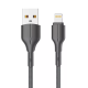 Kabel LDNIO LS851 25W USB na iPhone Lightning sivi 1m - 606112