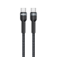 Kabel REMAX Jany Fast charging 100W PD RC-172 Type-C na Type-C crni 1m - 600874