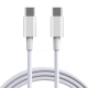 Kabel Type-C na Type-C beli 3m - 602383