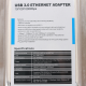 USB Type C LAN karta JWD-U23 - 88953