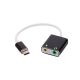 USB Type-C zvučna karta 7.1 JWD crna - 616903