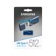 SAMSUNG 512GB USB Flash Drive MUF-512DA/APC, USB3.2 Gen.1 Type-C, Read up to 400MB/s, Blue - USB01296