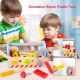 KINDER HOME Drveni alat u torbi,set za igru - V03D150